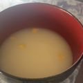 djrisadayo's cooksnap of when they made おさらば！カップスープの素のダマ….