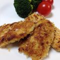take♪saya's cooksnap of when they made 鶏胸肉のヘルシー★コンソメパン粉焼き.