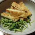 maeとも's cooksnap of when they made 豆苗とうすあげのおひたし.