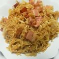 pucyipan's cooksnap of when they made ぴりり☆切干大根のベーコン炒め.