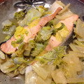 ♪かずみ♪'s cooksnap of when they made 鮭と白菜の重ね煮.