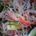 J・0505's cooksnap of when they made 春雨とカニかまの中華サラダ.