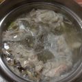 ころラブ's cooksnap of when they made たっぷりネギと豚バラのみぞれ鍋.