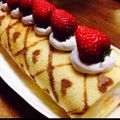 おｯしー☆'s cooksnap of when they made 簡単☆ケーキ屋さんみたいなロールケーキ.