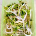 せいじミキ's cooksnap of when they made 簡単☆もやしと豆苗の和え物.