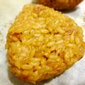 わたるんママ's cooksnap of when they made 子供の焼おにぎり♪.