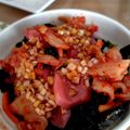 こう見えて少食399's cooksnap of when they made おかわり確実！トビウオの韓国風ユッケ丼.