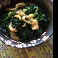 sachicchi1's cooksnap of when they made ほうれん草と油揚げのあっさりお浸し★.