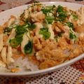 rie-tin's cooksnap of when they made ★甘辛卵ご飯★.