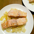 なかとっぴー's cooksnap of when they made 塩麹で鮭の酒蒸し.