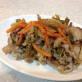 y_january's cooksnap of when they made 超簡単♡豚肉の生姜焼き丼♡.