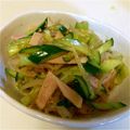 ナベサチ's cooksnap of when they made もやしの中華サラダ.