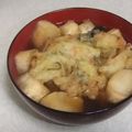 きらり流れ星's cooksnap of when they made 天ぷらのお味噌汁.