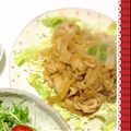 福山きみちゃん's cooksnap of when they made 豚のしょうが焼き（トンカツ肉）.