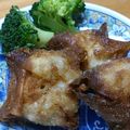 myuhdon's cooksnap of when they made ミニ揚げしゅうまい.
