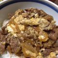 noruri's cooksnap of when they made 他人丼　牛肉ヴァージョン.