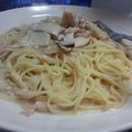 palmbeach's cooksnap of when they made キノコクリームパスタ.