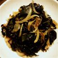 リープリヒ's cooksnap of when they made わかめの塩ニンニク炒め.