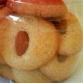 kpiggy45's cooksnap of when they made アーモンドクッキー〈やよい会〉.