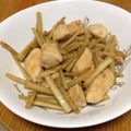 さっぱ先生's cooksnap of when they made 鶏肉とごぼうの生姜焼き.