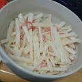 murasakixx's cooksnap of when they made あと一品！大根の簡単マヨサラダ.