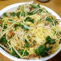 ikuto195's cooksnap of when they made 豚肉ともやしのオイスターソース焼きそば.