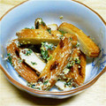 ななぞぅ's cooksnap of when they made 粒々マスタードマヨ風味noさつまあげ①♥.