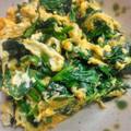 くまんぼう's cooksnap of when they made ウェイパーで簡単！ほうれん草の中華卵炒め.
