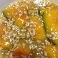 OR湖's cooksnap of when they made ☆　かぼちゃの☆そぼろあんかけ煮♪♪.