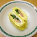 ぐーたらレシピ研究所's cooksnap of when they made スパムと小松菜の卵焼き.