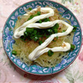 あざらしの赤ちゃん's cooksnap of when they made そうめんかぼちゃのおかかマヨポン和え♪♪.