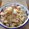 YUKIKI☆'s cooksnap of when they made 今日のおつまみ☆豆もやしとささみの煮物☆.