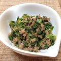 YUKIKI☆'s cooksnap of when they made レタス肉味噌〜捨てないで！レタスの外葉.