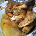 maruru-nn's cooksnap of when they made 魚のあらと大根の煮物☆圧力鍋.