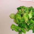 rakuen's cooksnap of when they made かき菜☆みそマヨ和え☆.