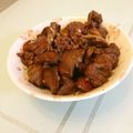 きゅぴまん's cooksnap of when they made 鶏レバー煮.