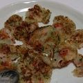 obacccci's cooksnap of when they made ごまとかりかりベーコン入り大根餅.