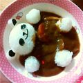 こた梅's cooksnap of when they made パンダが可愛い＊カレーライス.