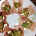ryyuokioc's cooksnap of when they made アボカドわさび醤油＋生ハムクリームチーズ.
