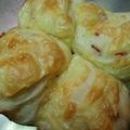 chats's cooksnap of when they made オーブン不要　HBでハム&チーズ.