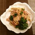 べびよ's cooksnap of when they made スモークチキンとごぼうのサラダ.