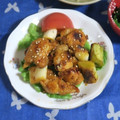 mmameco's cooksnap of when they made ささみの照り焼き韓国風.