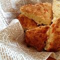 feelofjazz's cooksnap of when they made ザクザク食感！ハード系チーズスコーン.