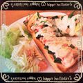 Choko＊'s cooksnap of when they made 簡単にレンジで！カルボナーラトースト♡.