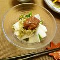 文蔵子's cooksnap of when they made 長芋とおくらのとろろ昆布和え　梅わさび風.