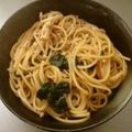 ハムッチョ's cooksnap of when they made ほうれん草とえのきのしょうゆペパーパスタ.