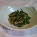 Maimyumi's cooksnap of when they made 大根葉のひき肉炒め.