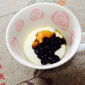 joy09's cooksnap of when they made 甘いみかんと黒豆とヨーグルト！！.
