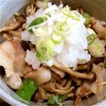 えりまきたん's cooksnap of when they made コッテリ？サッパリ♪豚バラおろし丼.