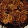 快晴☀️'s cooksnap of when they made ●豚肉と茄子のケチャップカレー炒め●.
